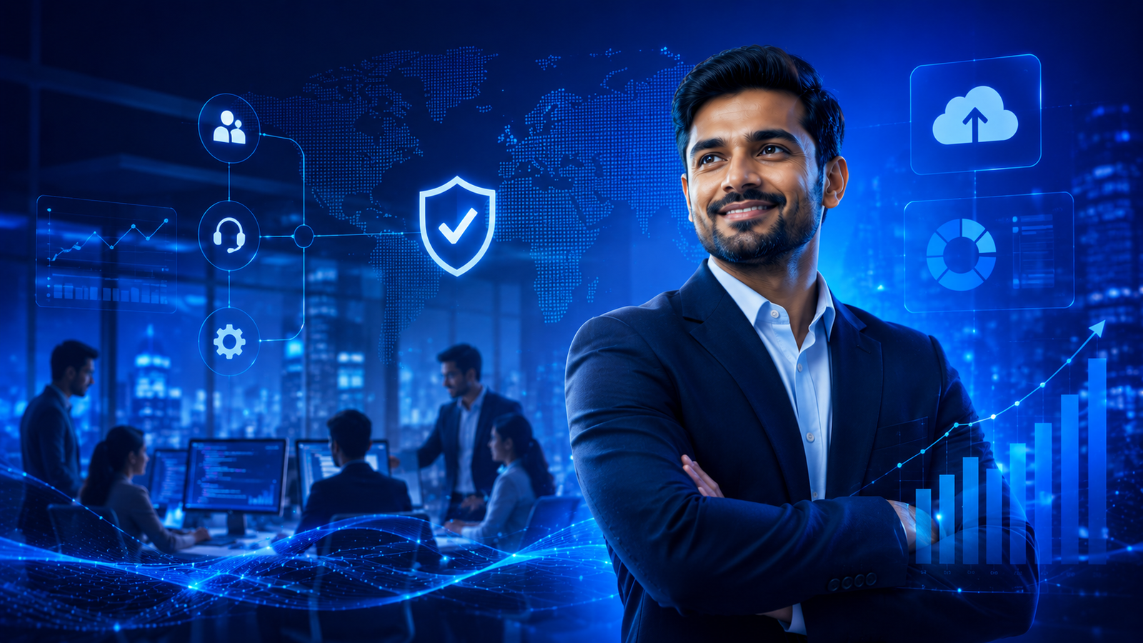 Trusted technology partner with a dedicated team